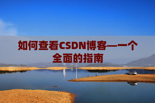 如何查看CSDN博客—一个全面的指南